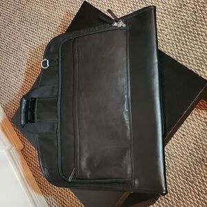 Andrew Marc leather garment bag